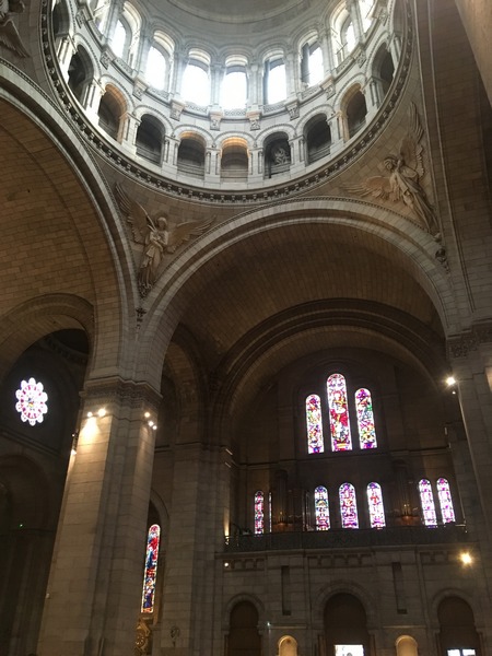 Париж. Монмартр. Церковь Сакре-Кёр