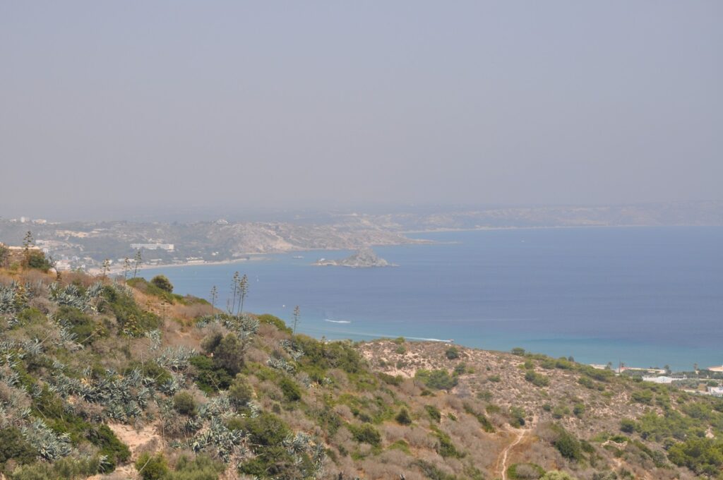 Остров Кос. Залив Кефалос. Вид с горы