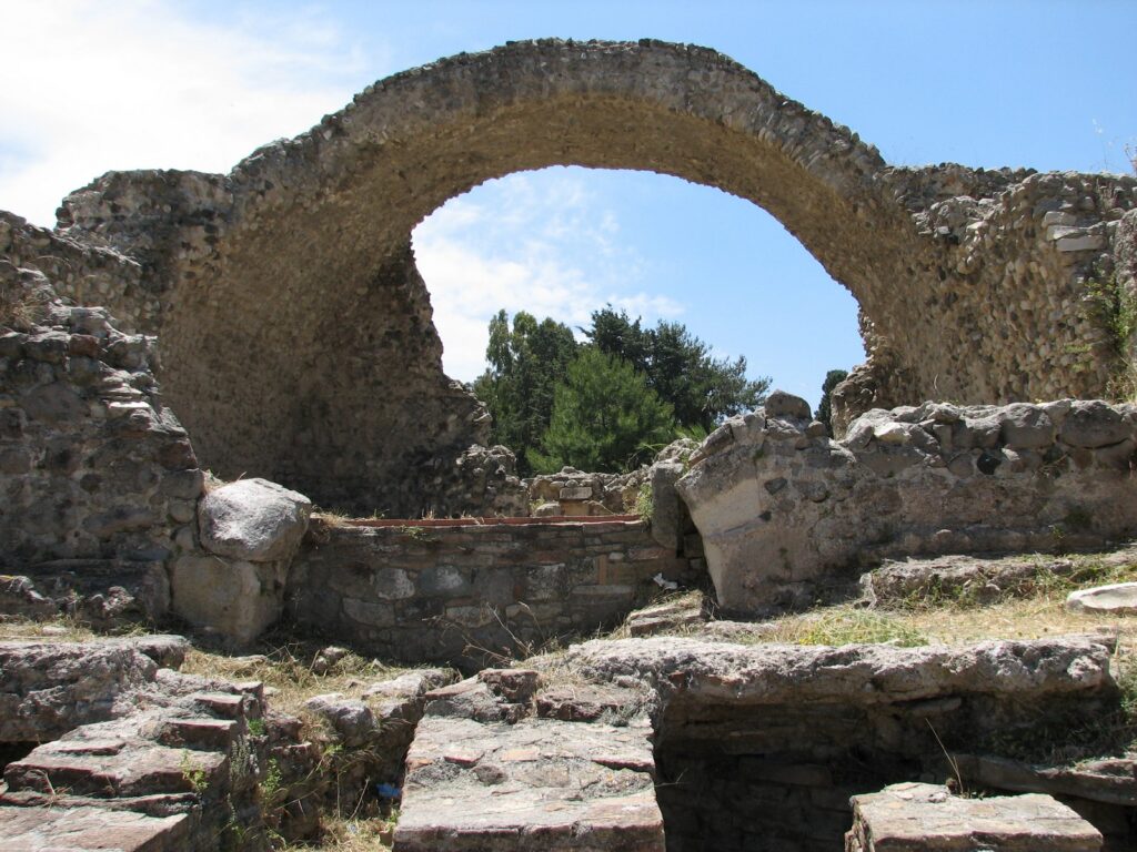 Остров Кос. Римские руины в городе Кос
