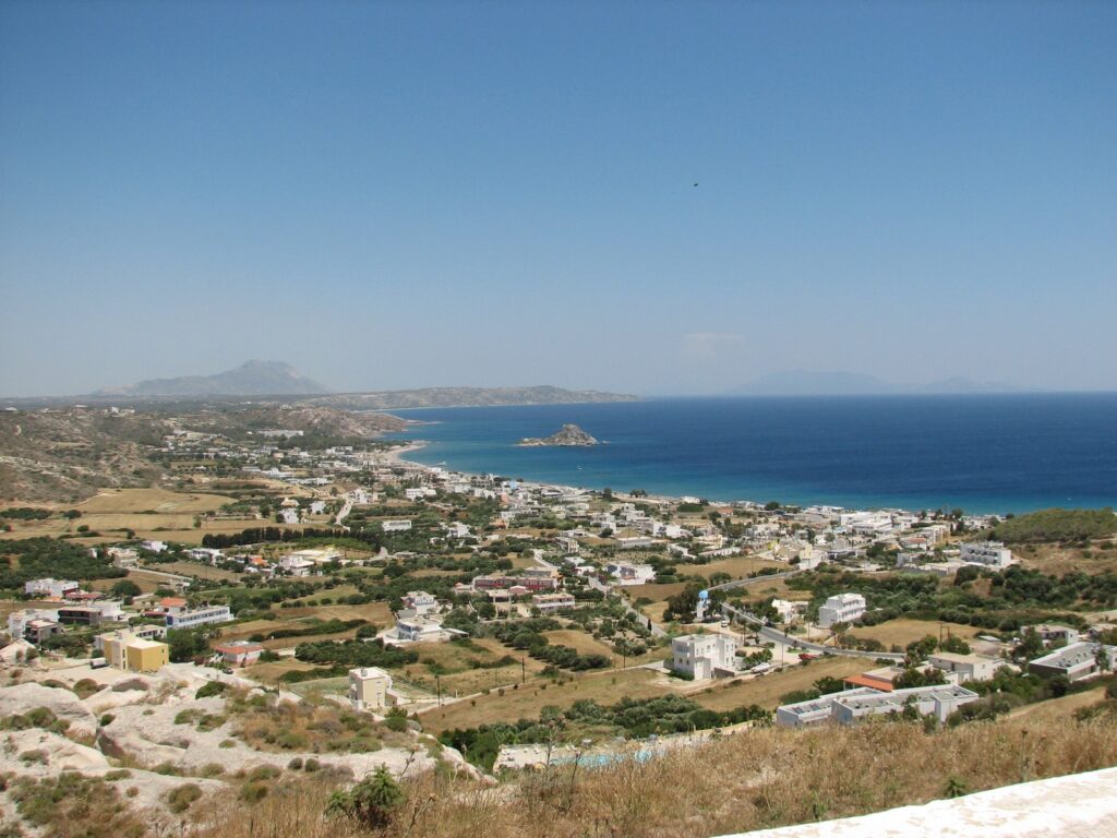 Остров Кос. Залив Кефалос. Панорама