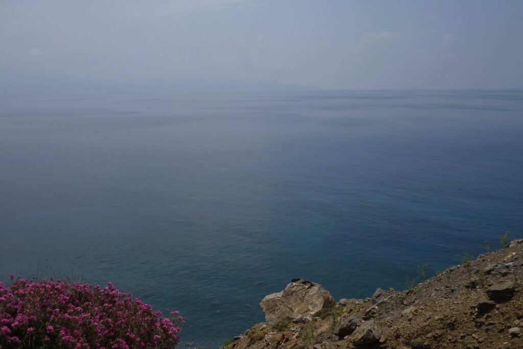 Остров Кос. Термы. Панорама на море